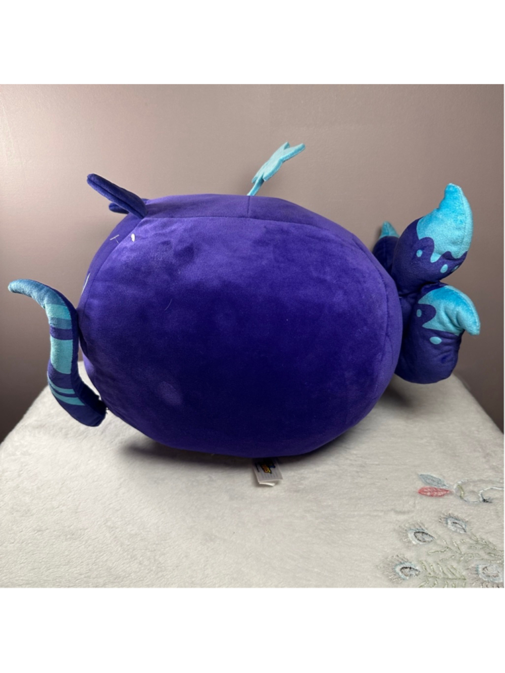 Blox Fruits Purple Blue Plush Stuffed Animal 12” Roblox Game Toy - Picture 3 of 5